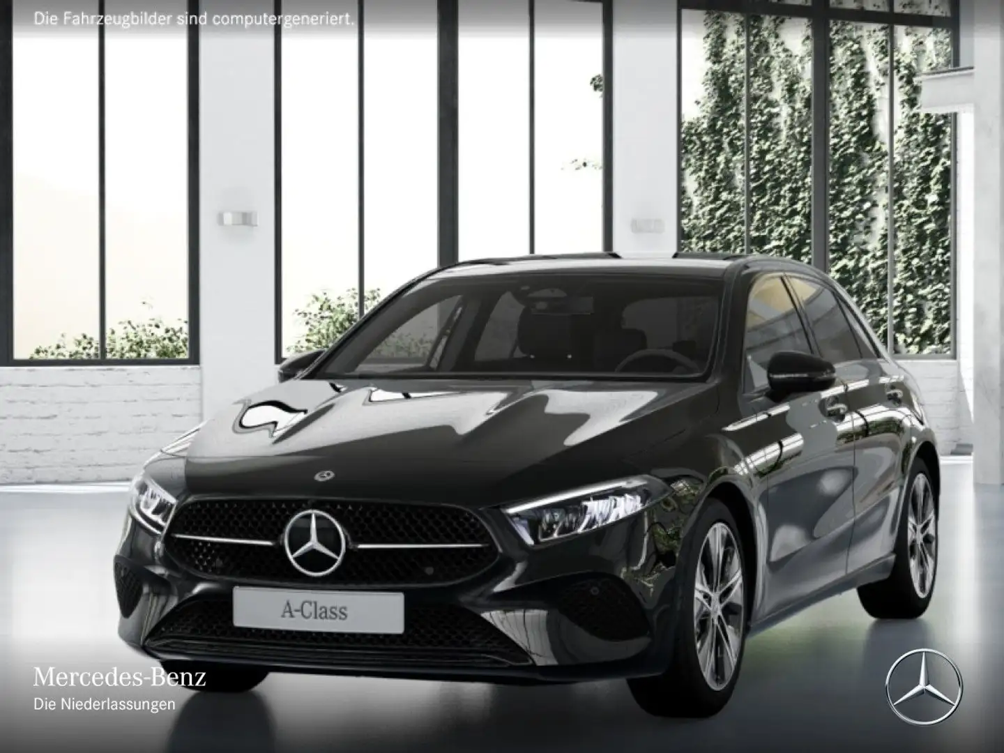 Mercedes-Benz A 200 d PROGRESSIVE+NIGHT+PANO+LED+KAMERA+TOTW+8G Schwarz - 2