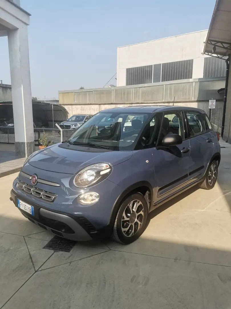 Fiat 500L 1.4 95 CV S&S Cross Blauw - 1