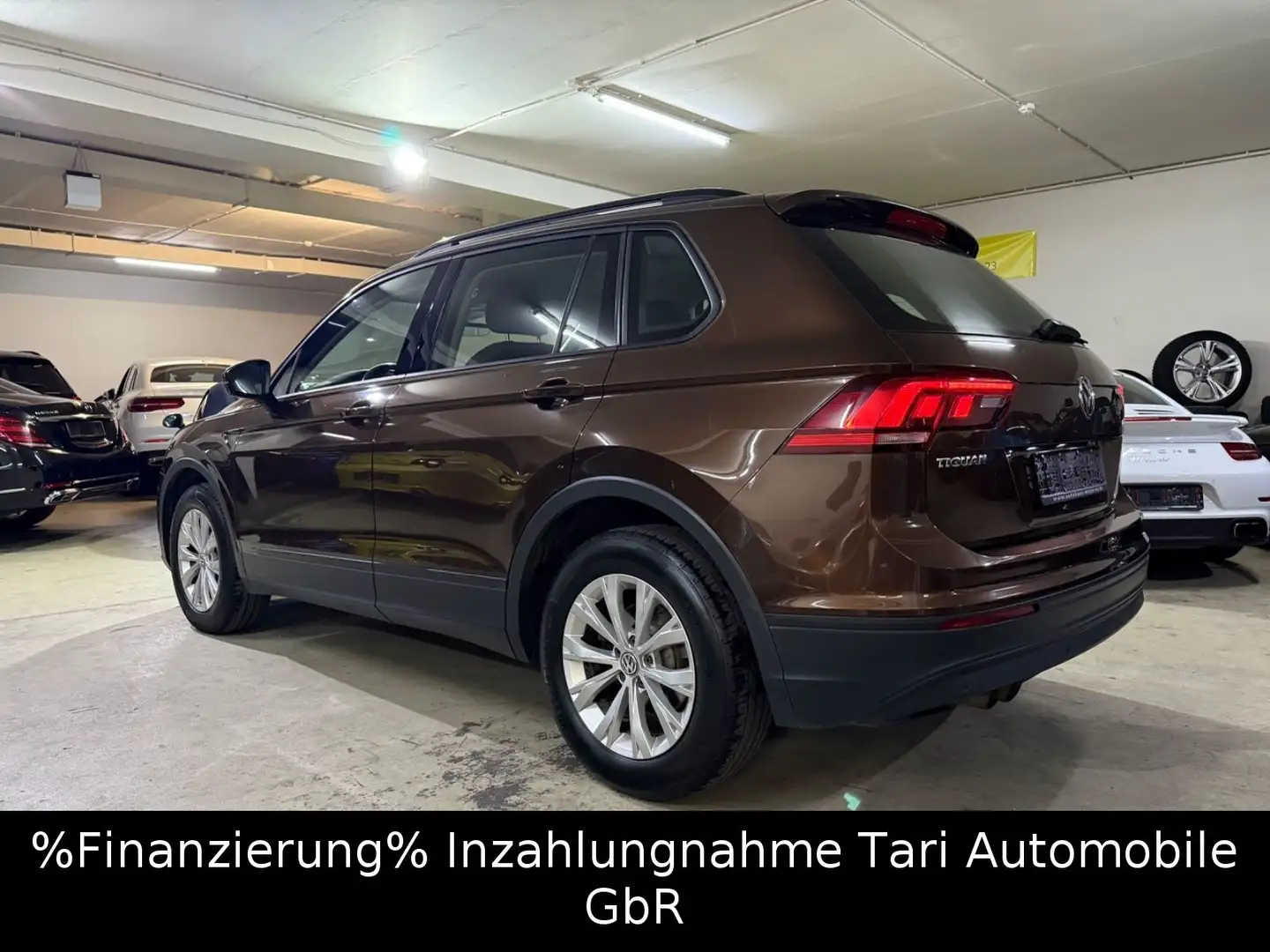Volkswagen Tiguan 1.4 TSI Trendline BMT Navi,LED,PDC,1.Hand Braun - 1