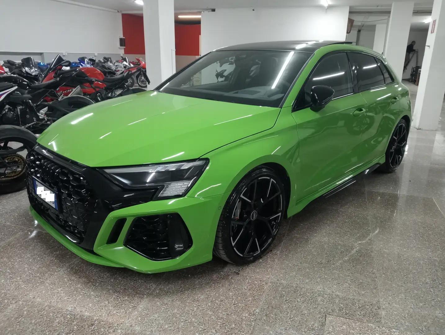 Audi RS3 Sedan quattro s-tronic 400cv IVA DETRAIBILE Verde - 1