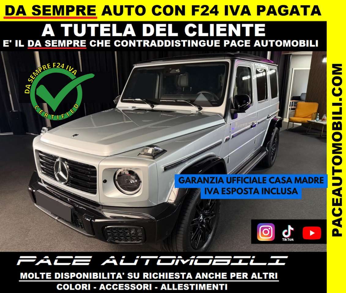 Mercedes-Benz G 450 D PREMIUM AMG TETTO KAMERA PELLE PDC SUPERIOR