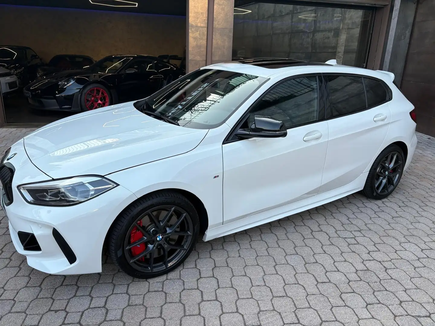 BMW 125 Serie 1 F40128ti auto Blanc - 2