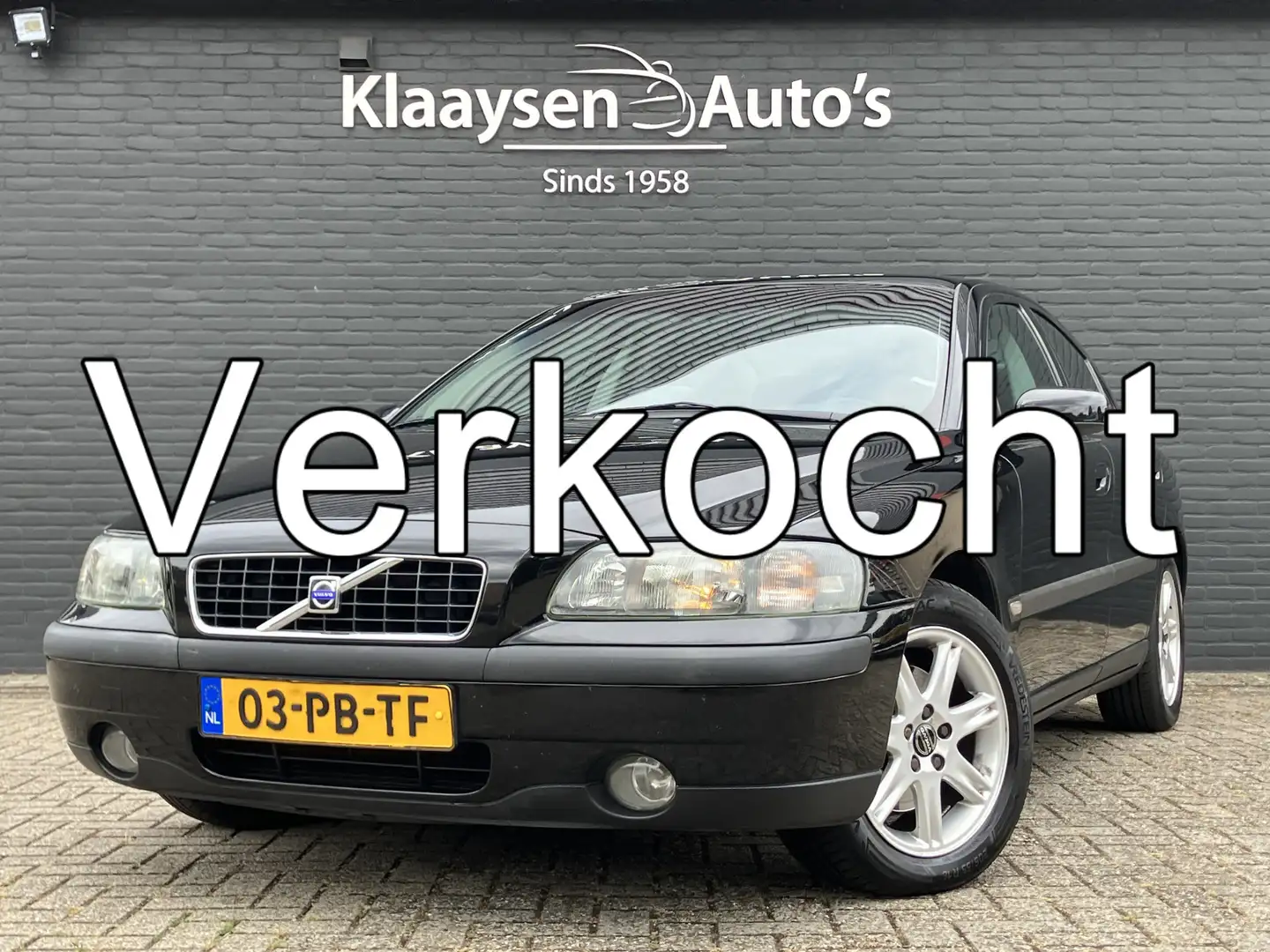 Volvo S60 2.4 Sports Edition 170 pk AUT. | 1e eigenaar | 5 c Nero - 1