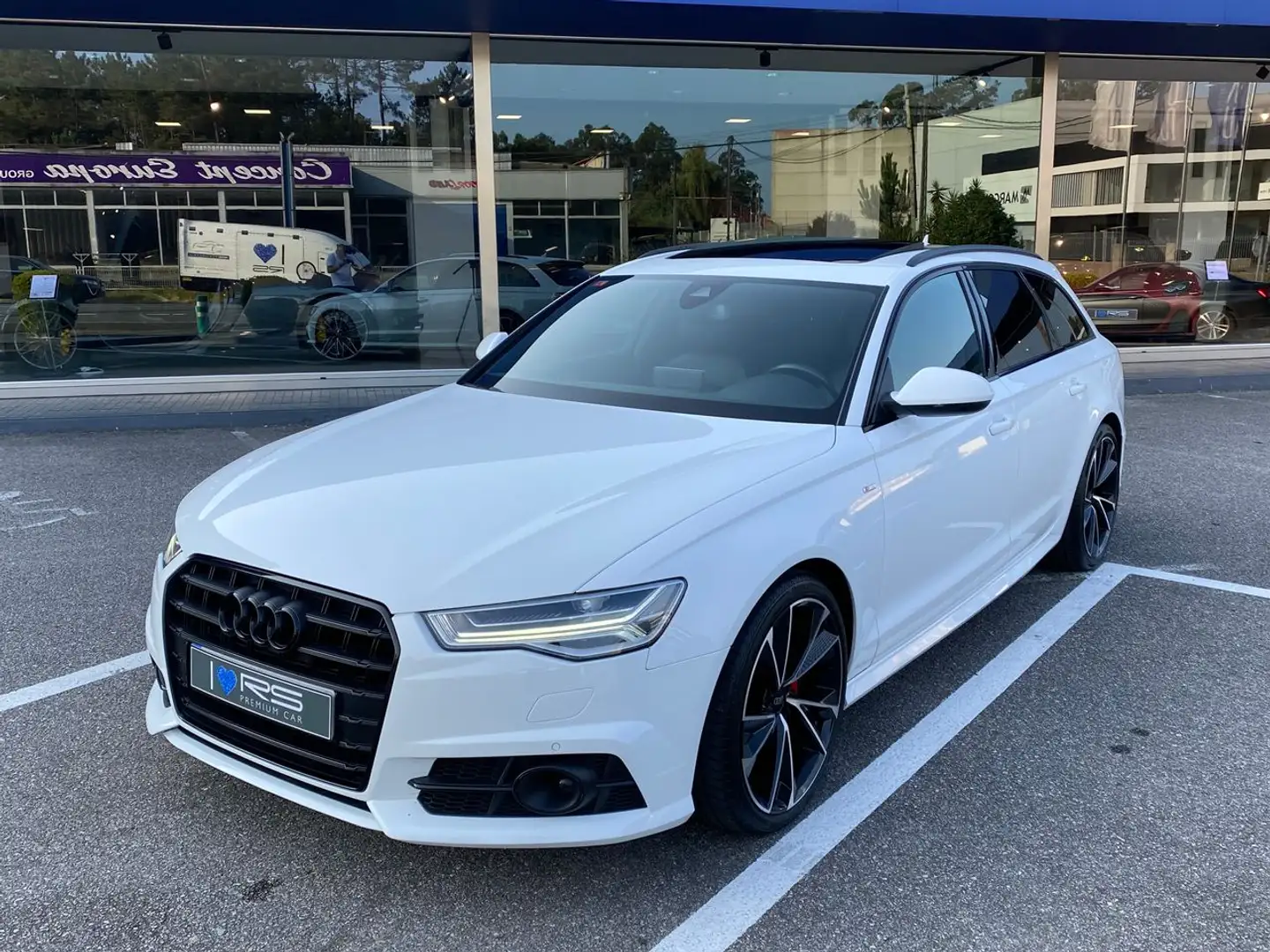 Audi A6 Avant 2.0TDI S line ed. S-T 140kW Blanco - 2