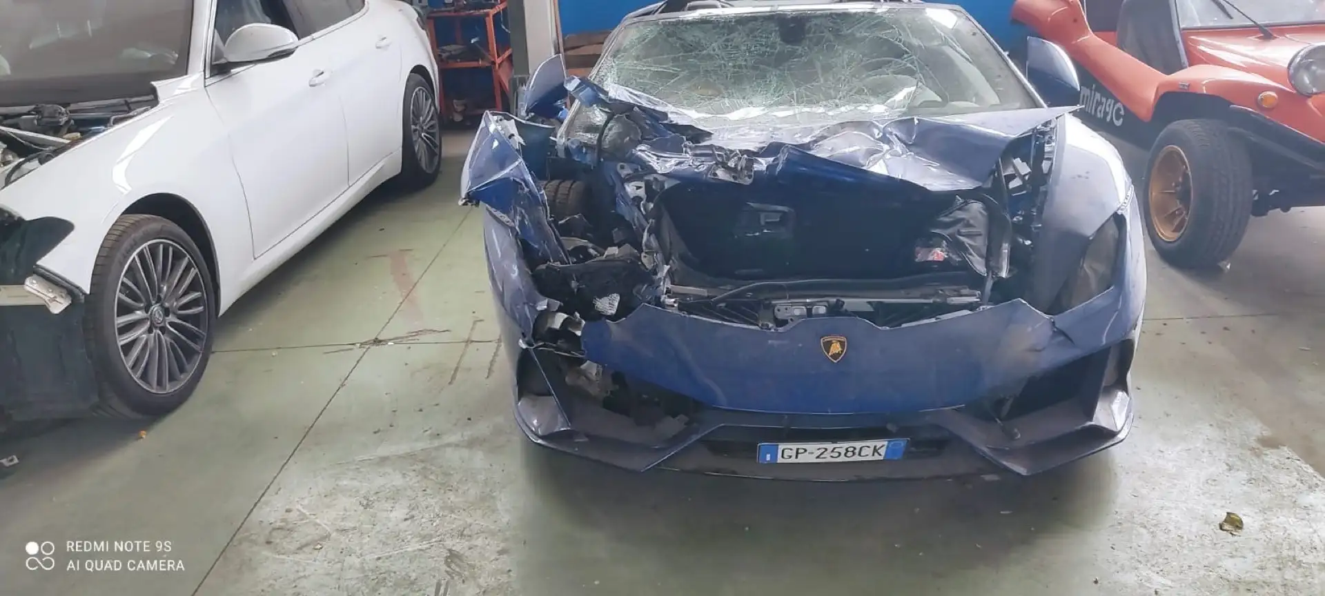 Lamborghini Huracán Huracan Spyder 5.2 Evo 640 awd Blu/Azzurro - 2