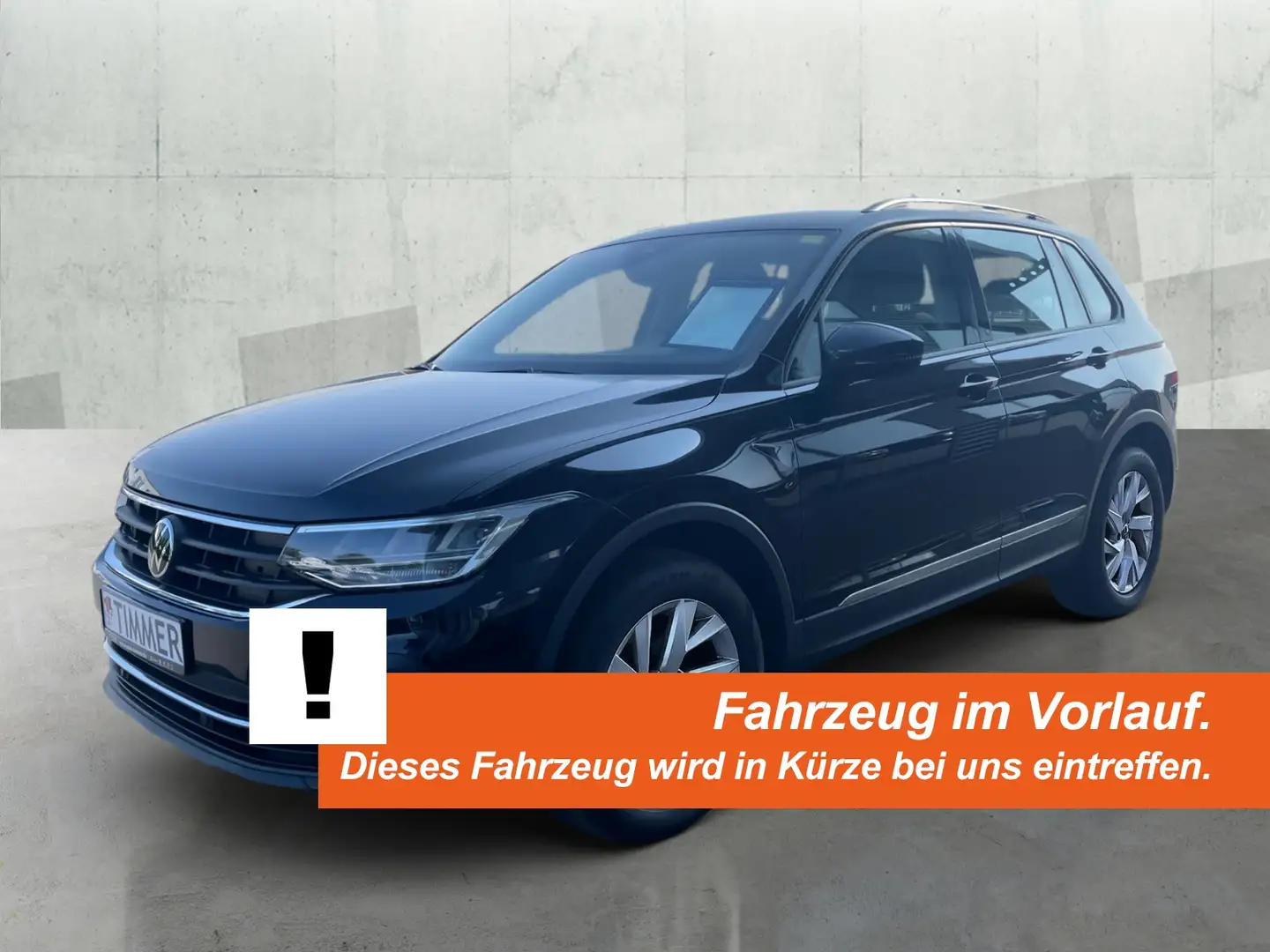 Volkswagen Tiguan 2.0 TDI DSG 4MOTION LIFE *R-Kam*AHK *LED *ACC *SH Schwarz - 2