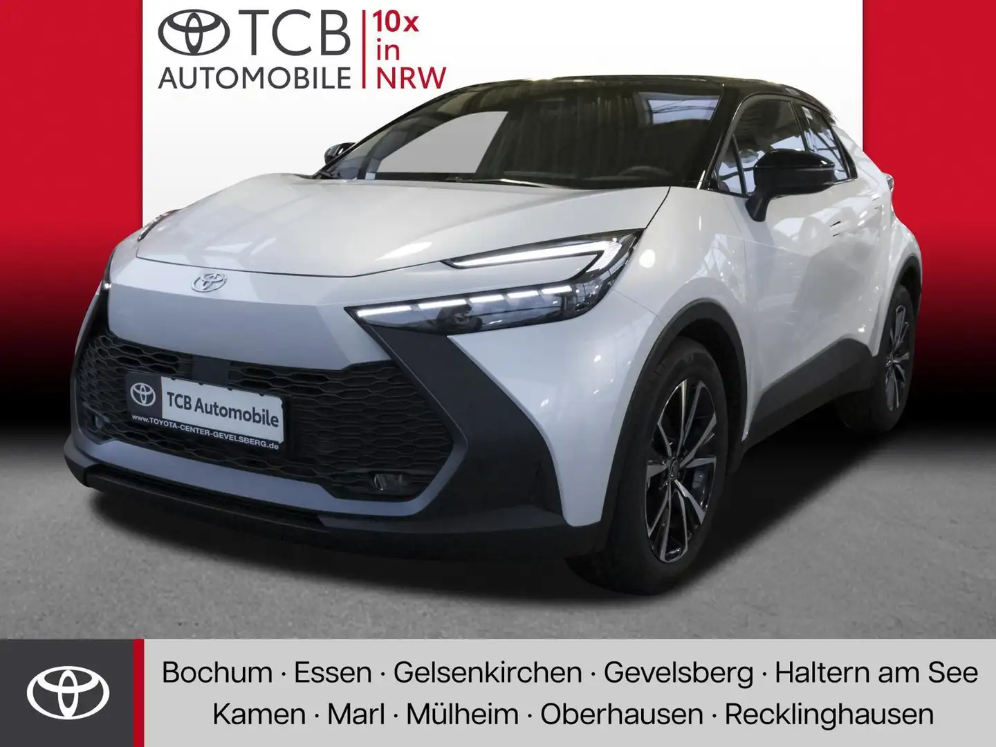 Toyota C-HR 1.8 Hybrid Teamplayer Technik-P NAVI Blanc - 1