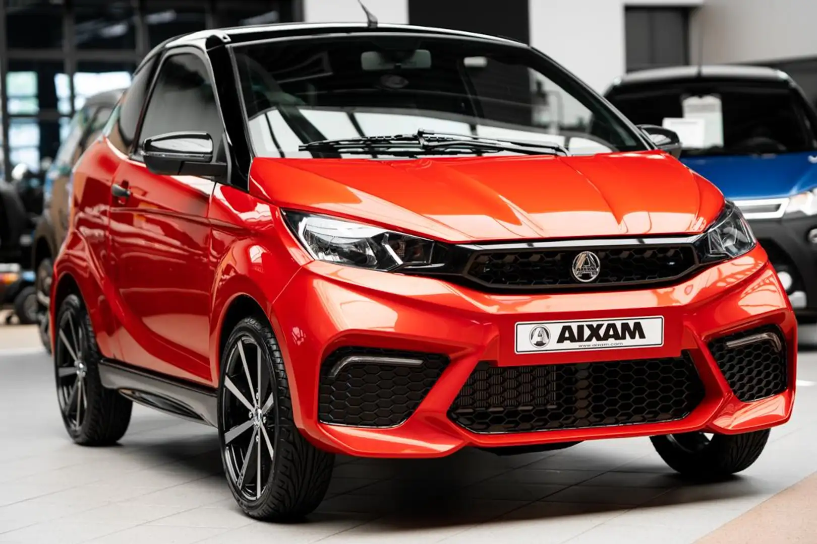 Aixam GTI Brommobiel Coupé 2023 NIEUW / ligier microcar biro crvena - 2