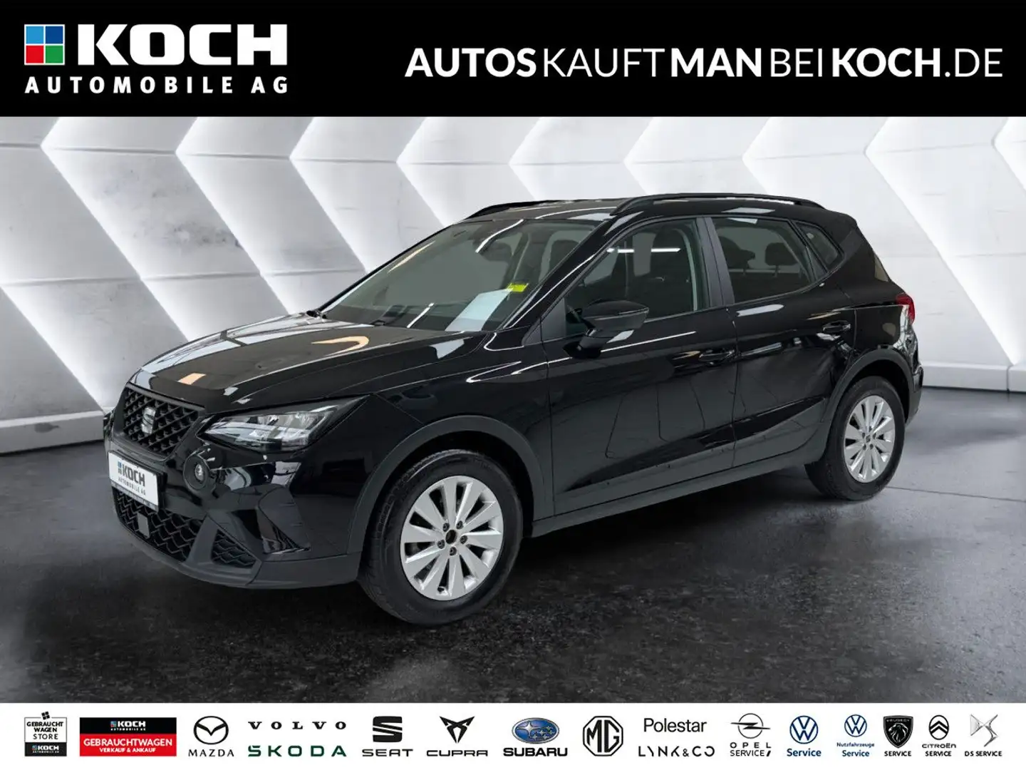 SEAT Arona 1.0 TSI Style LED APPS PDC VIRTUAL Bluetooth Schwarz - 1