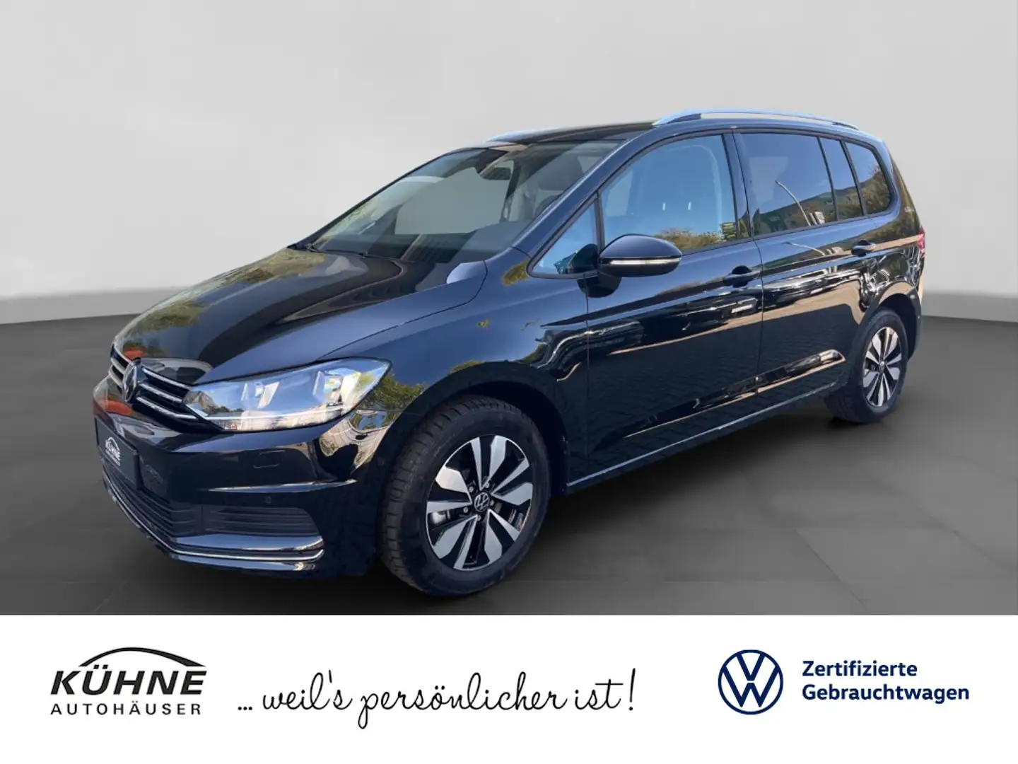 Volkswagen Touran GOAL 2.0 TDI DSG | 7-SITZ AHK NAVI RÜKA Schwarz - 1