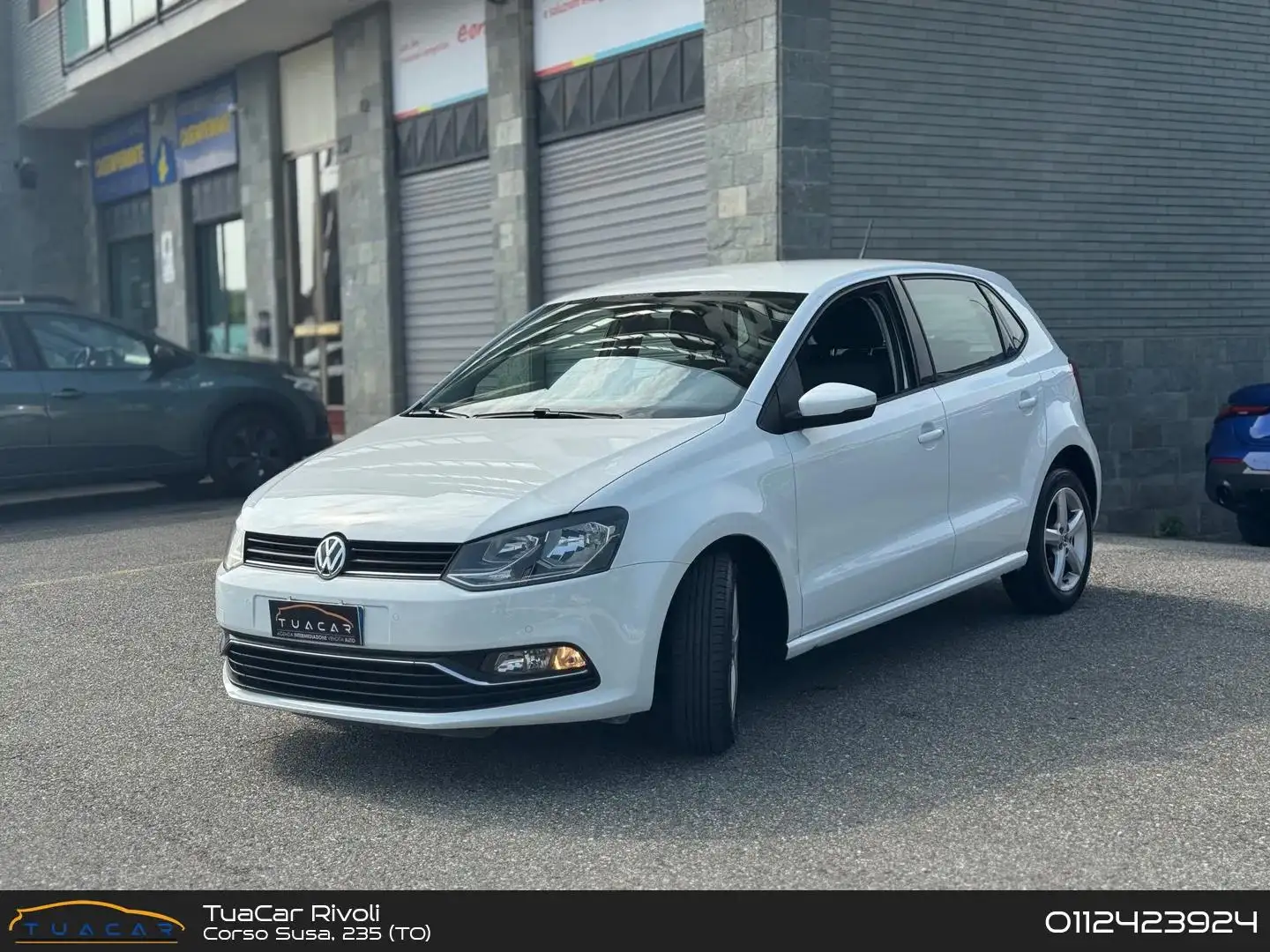 Volkswagen Polo 1.4 TDI 90cv Comfortline EURO 6B Blanc - 1