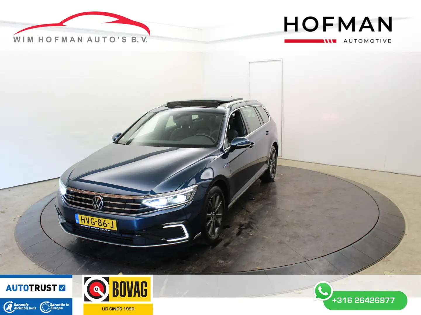 Volkswagen Passat Variant GTE Virtual Disc Pro Navi SOH 100% ELTrekh+aklep z Bleu - 1