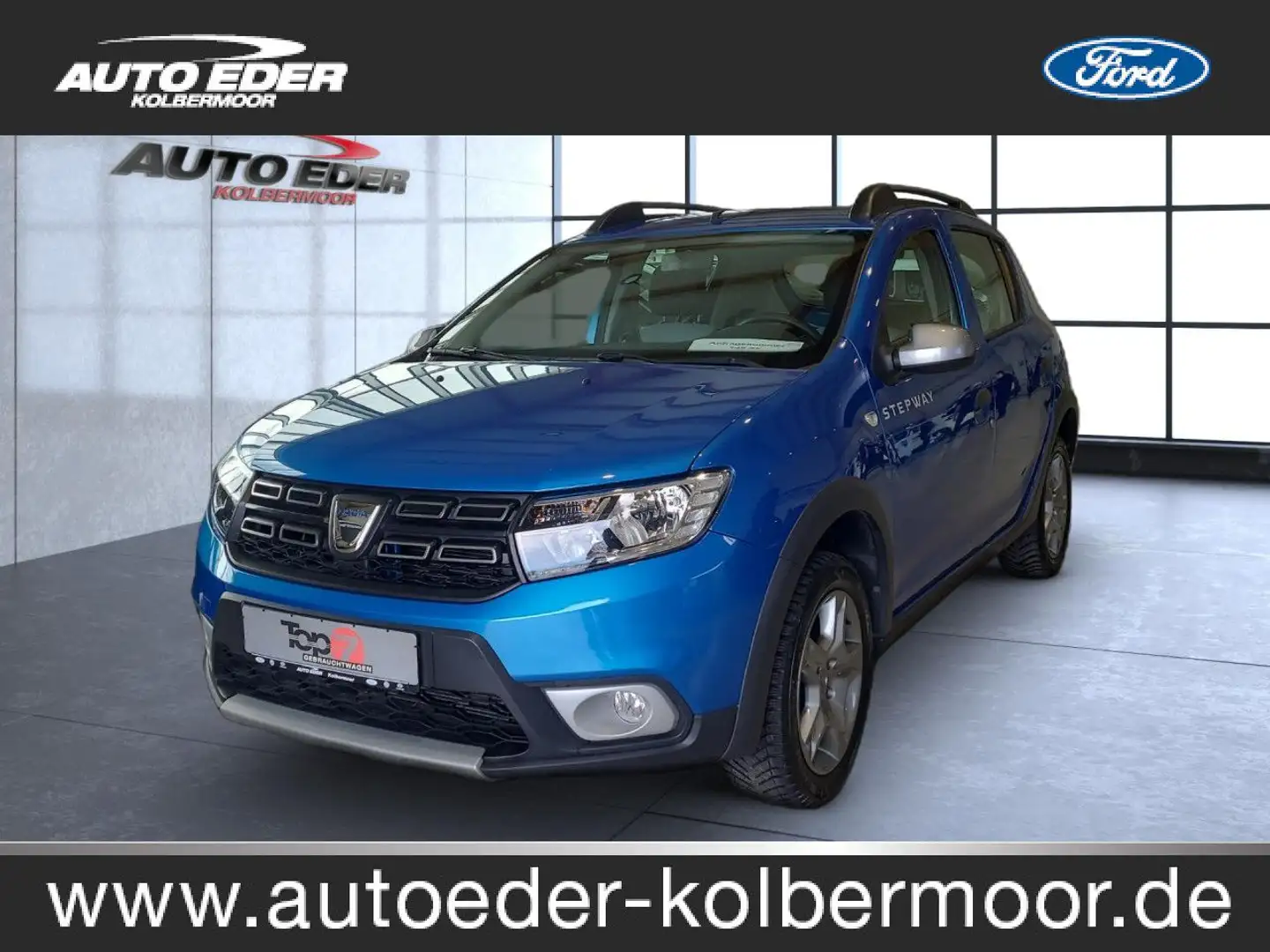 Dacia Sandero Stepway Prestige Bluetooth Navi Klima Blau - 1