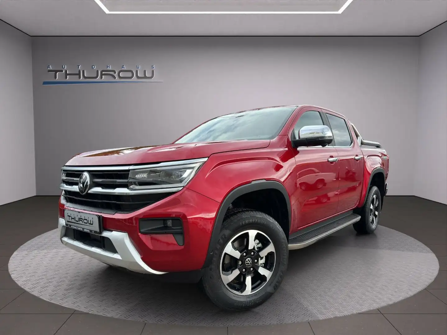 Volkswagen Amarok 3.0 TDI Style Area View Leder Standheizun Rot - 2
