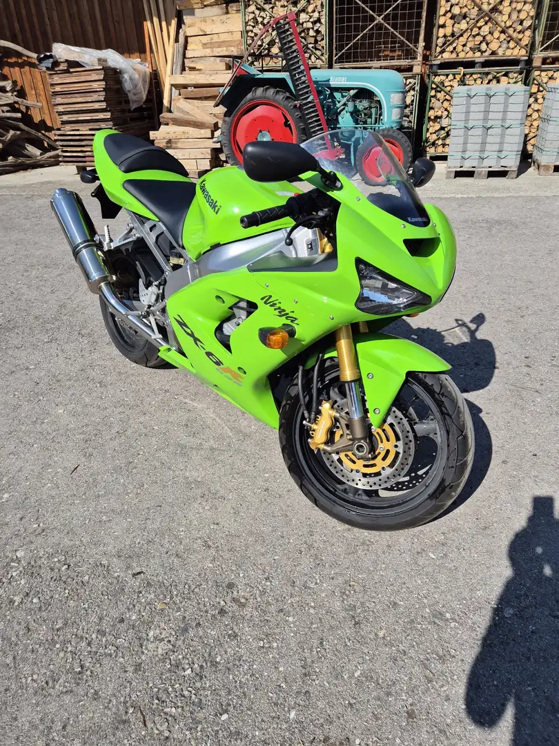 Kawasaki Ninja ZX-6R Verde - 1
