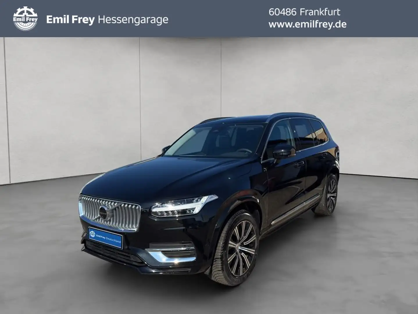 Volvo XC90 XC90 B5 AWD Plus-Bright 7S Glasd Standh 360° AHK Schwarz - 1