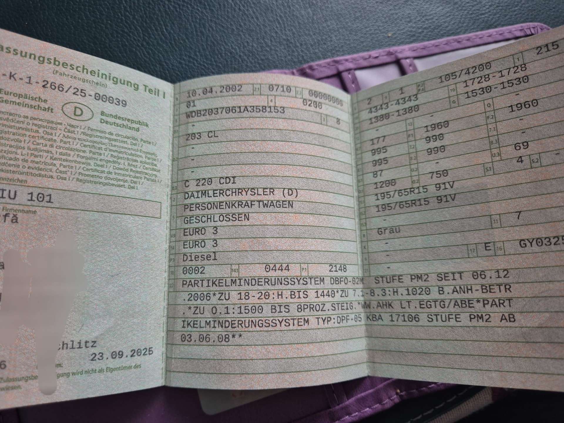 Second hand Mercedes Benz 220 