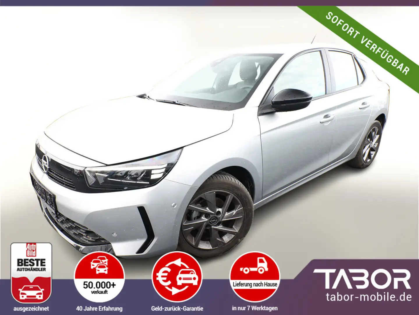 Opel Corsa F 1.2 75 Edition LED LM16Z Kam SHZ PDC Grijs - 1