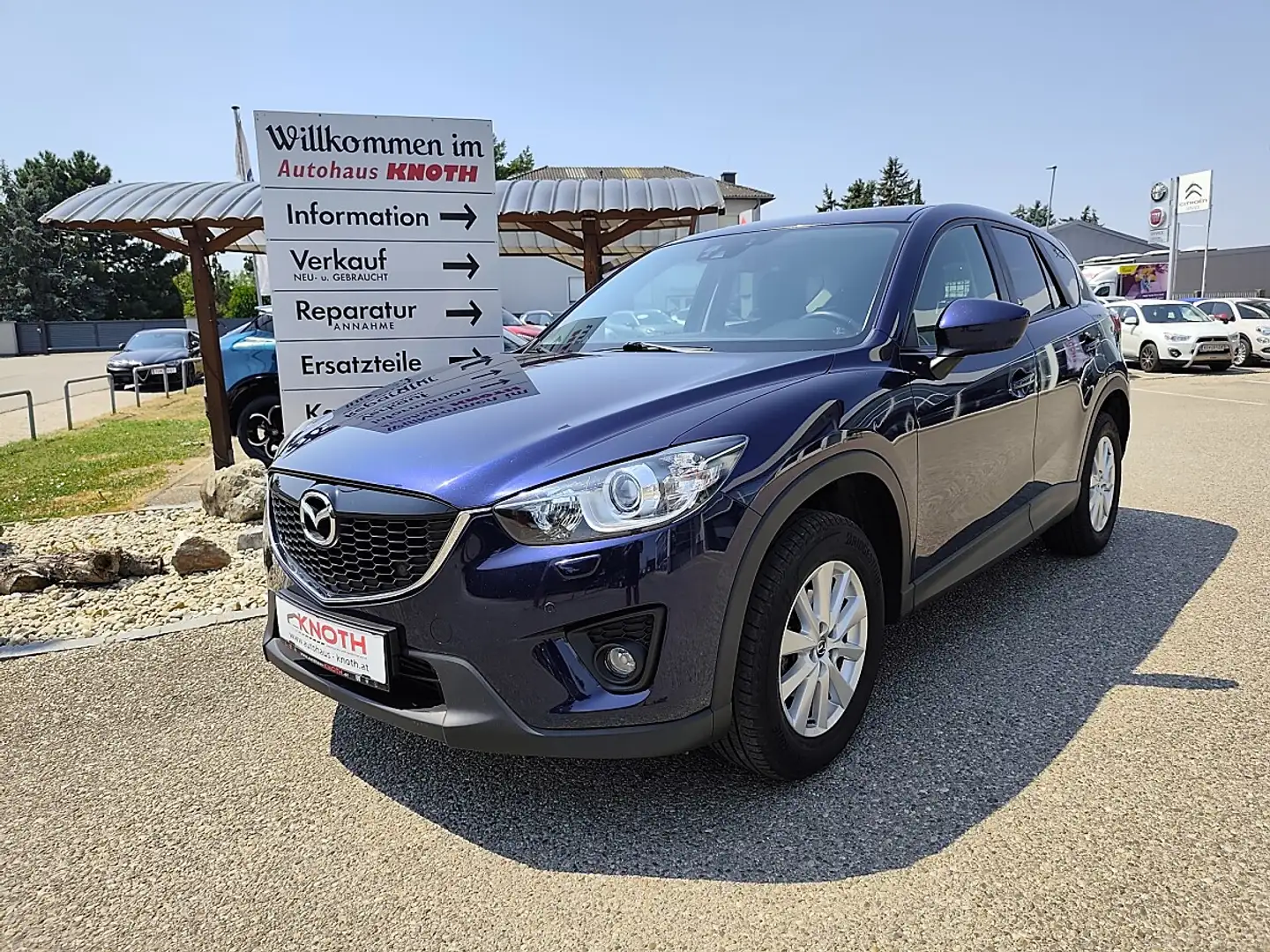 Mazda CX-5 CD150 AWD Attraction Blau - 1