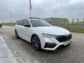 Skoda Octavia Combi 2,0 TDI RS DSG/AHK/RFK/PANO/SHZ/MATRIX-LE... Blanc - thumbnail 4