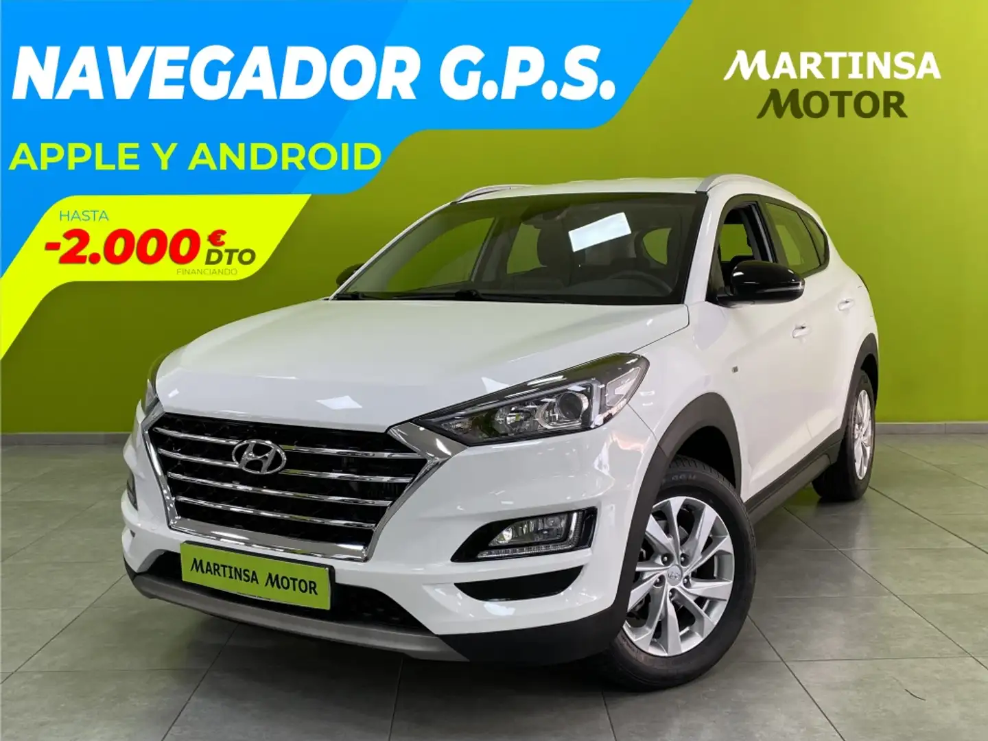 Hyundai TUCSON 1.6CRDI 48V SLE 4x2 Wit - 1