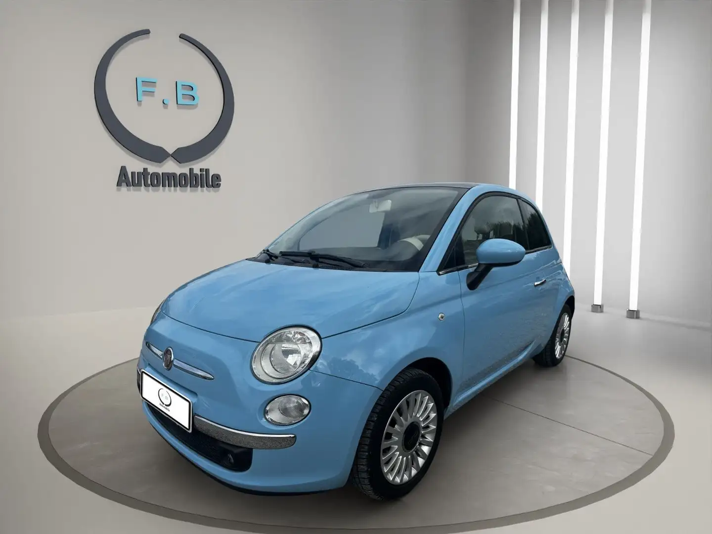 Fiat 500 /SEHR GEPFLEGT ! Bleu - 2