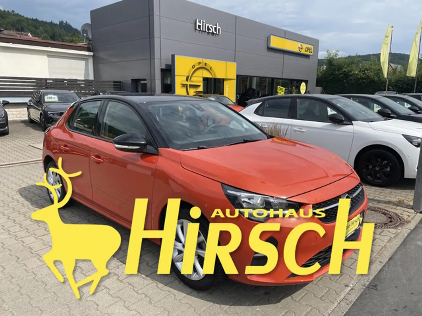Opel Corsa F 1.2 Edition ALU+PDC+KLIMA+BT Orange - 1