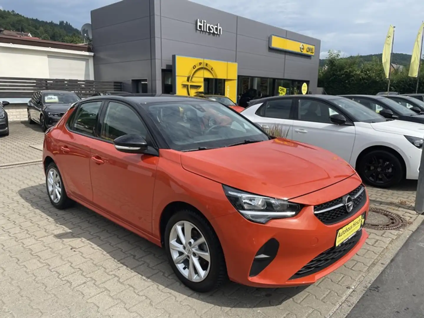 Opel Corsa F 1.2 Edition ALU+PDC+KLIMA+BT Orange - 2