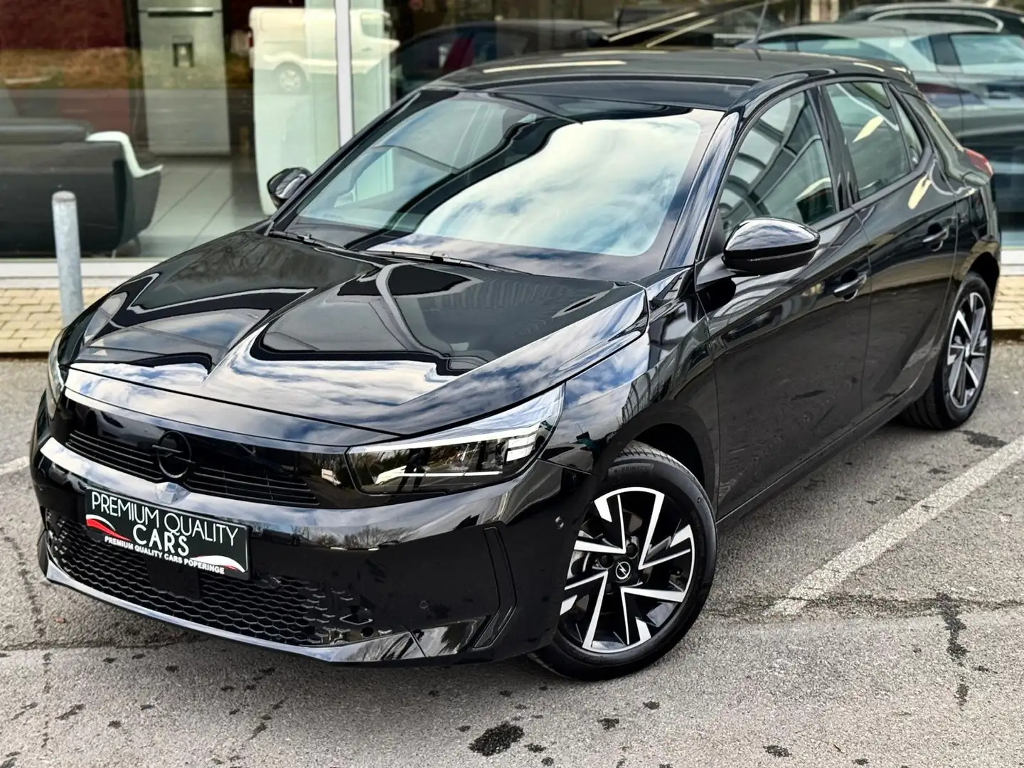 Opel Corsa 1.2 Turbo / AUTOMAAT / NEW MODEL / FULL BLACK /CAM Zwart - 2
