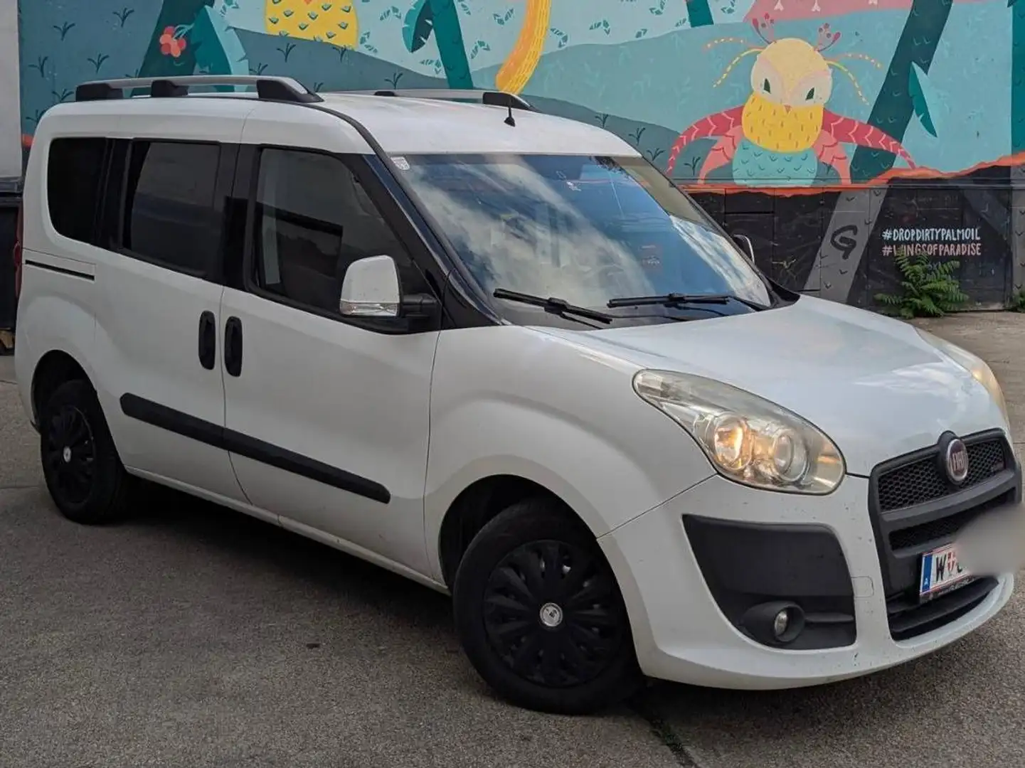 Fiat Doblo Doblo 1,6 16V JTD Multijet E5 lang DPF Weiß - 2