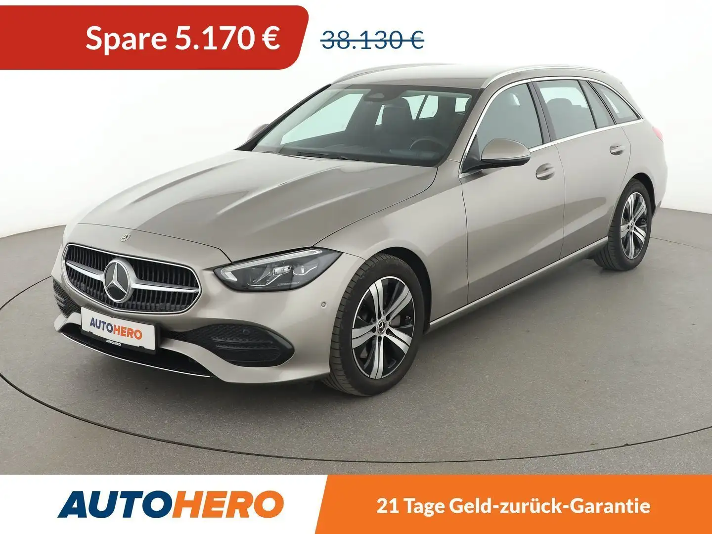 Mercedes-Benz C 220 d T Avantgarde Aut.*LED*NAVI*TEMPO*PDC*SHZ*KLIMA* Grau - 1