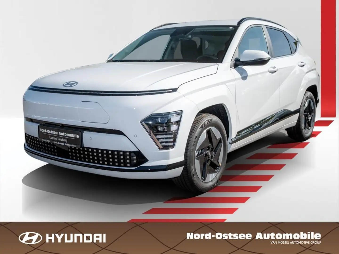 Hyundai KONA SX2 EV TREND V2L-Paket el.Heckklappe Weiß - 1
