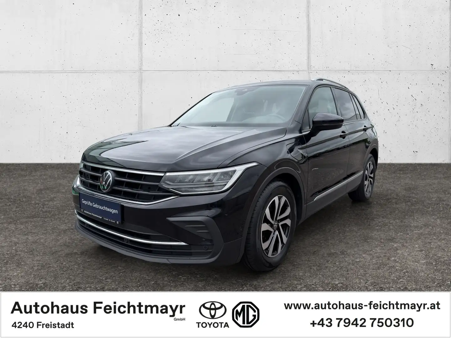 Volkswagen Tiguan 1,4 TSI eHybrid Life DSG 5t. Schwarz - 1