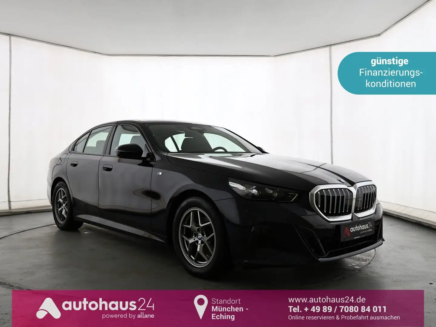 BMW 518 520i M Sport  LED|Navi|PDC|Sportfahrwerk Noir - 1