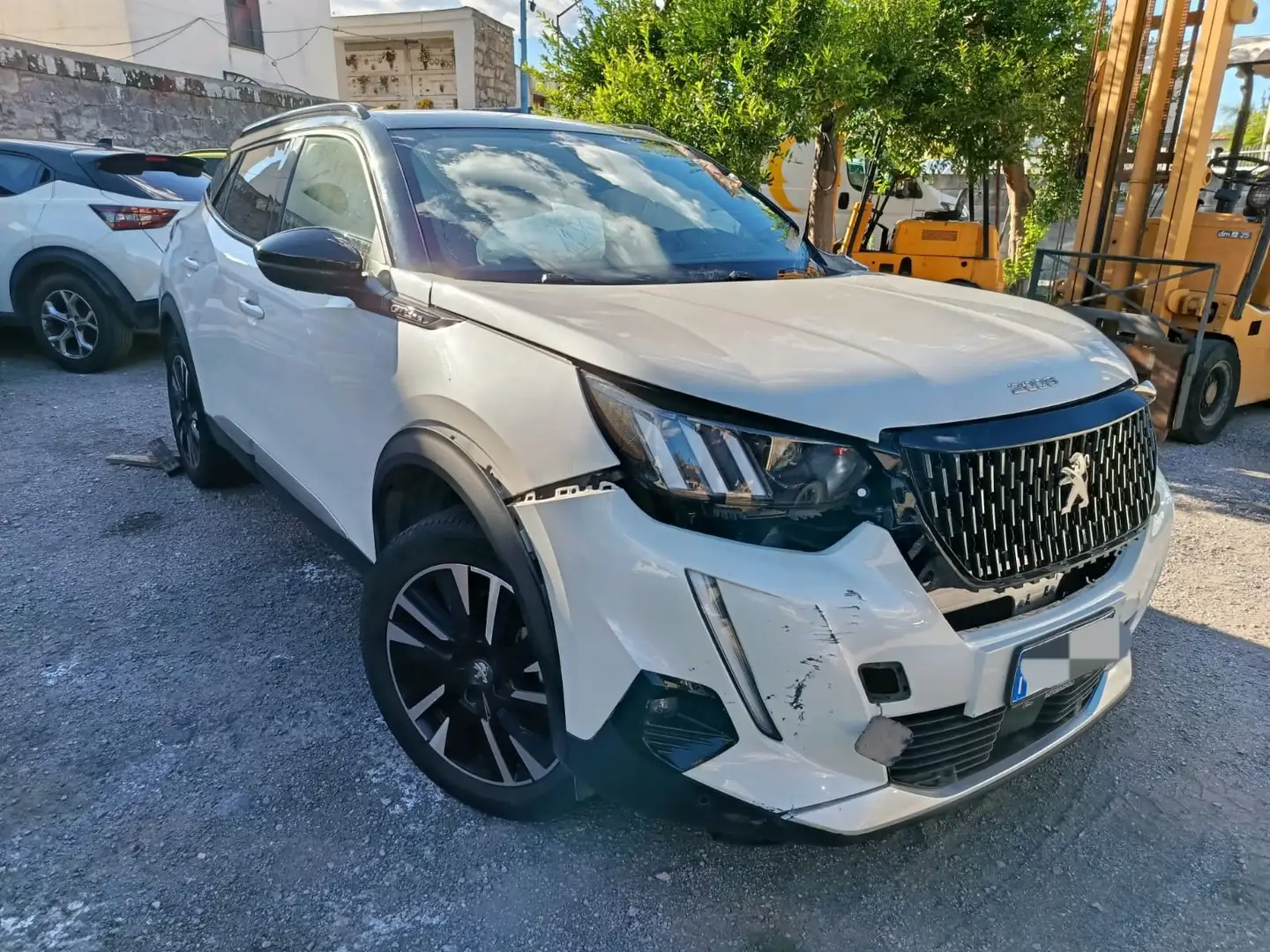 Peugeot 2008 2008 II 2020 1.5 bluehdi GT Line s Wit - 2