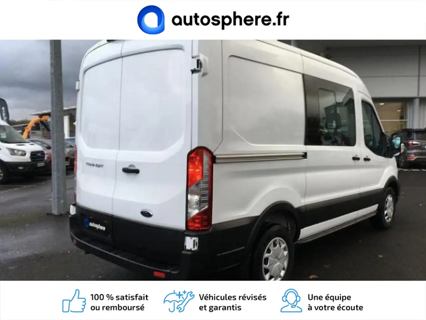 Ford Transit T350 L2H2 2.0 EcoBlue 130ch Cabine Approfondie Tre - 2