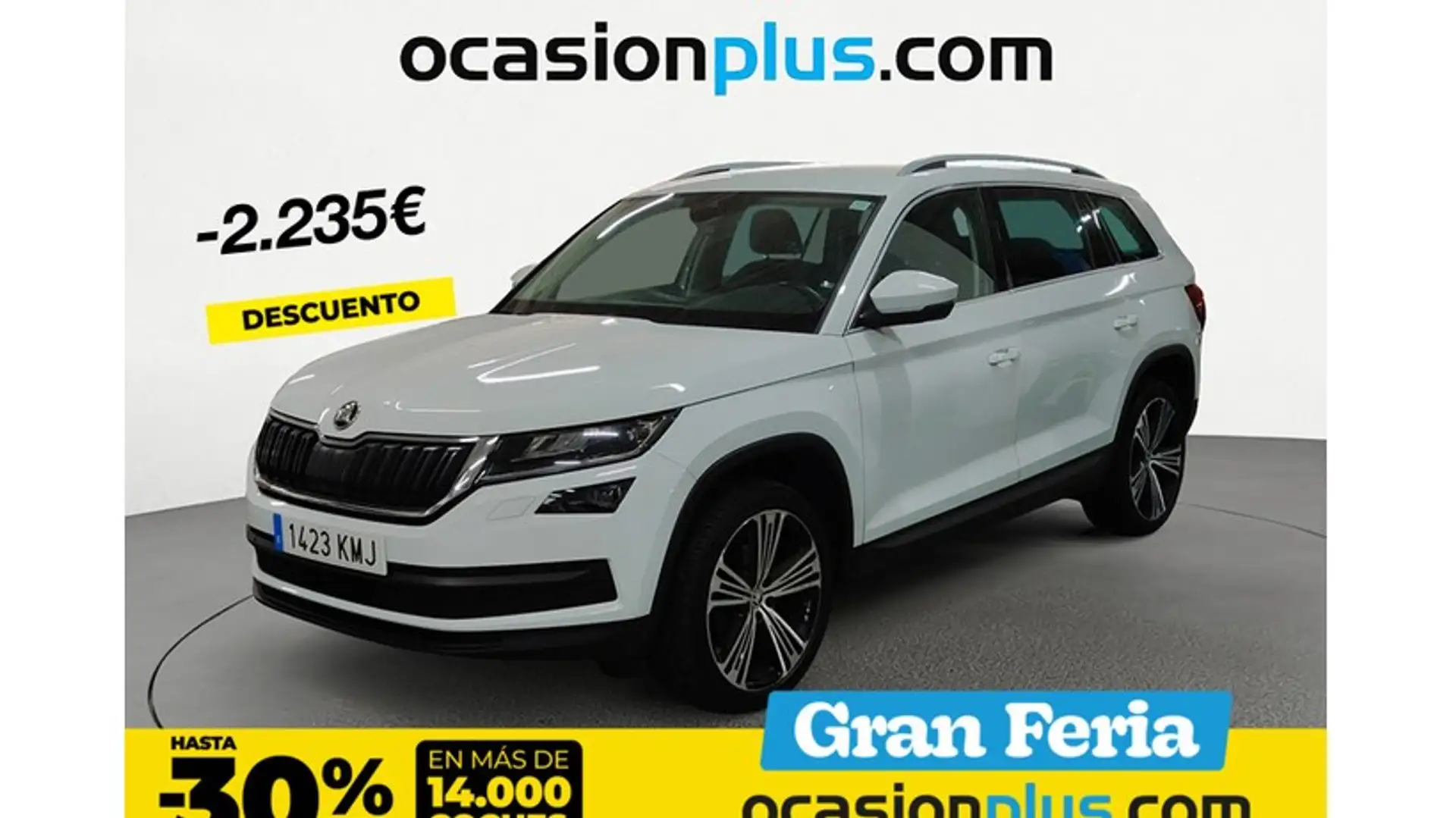 Skoda Kodiaq 2.0TDI AB tech Style 4x2 DSG 110kW Blanco - 1