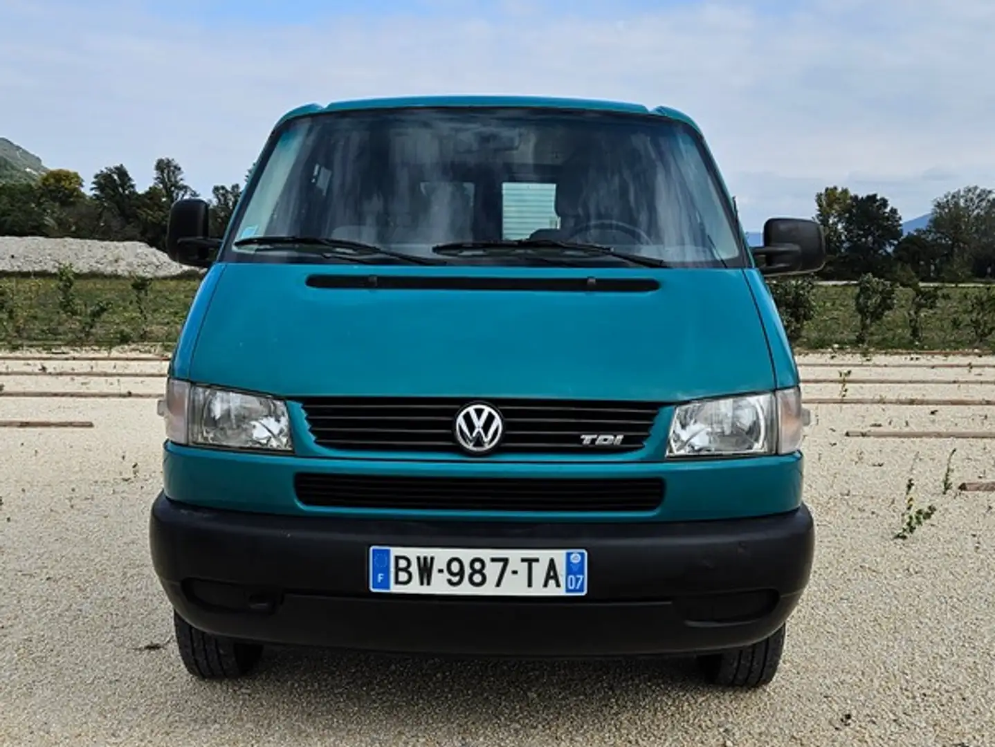 Volkswagen Transporter T4 Phase 2 (F7D) 2.5 TDi  Fourgon aménagé  102cv Vert - 2