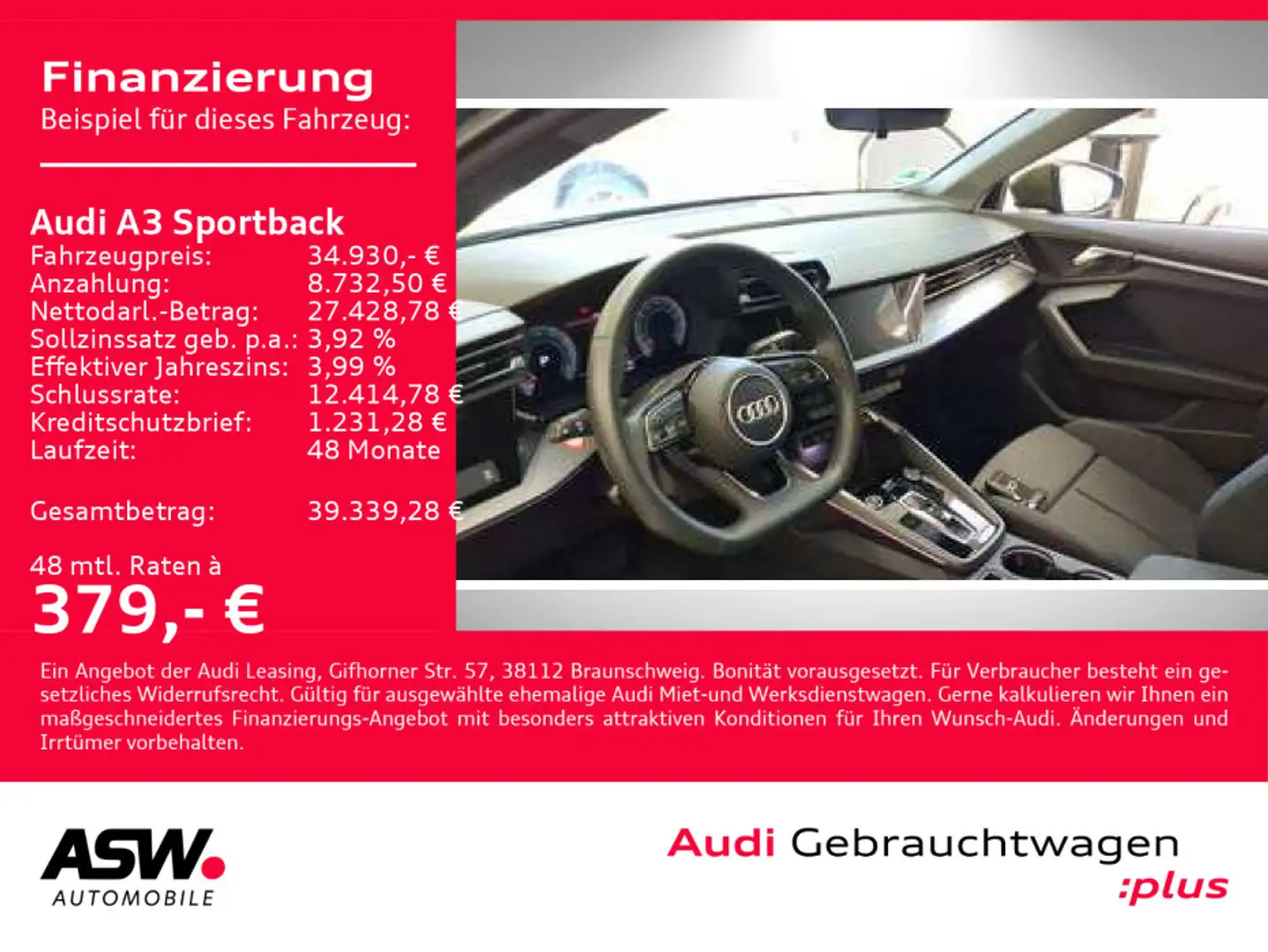 Audi A3 advanced 35TFSI Stroni NAVI LED AHK Grün - 1