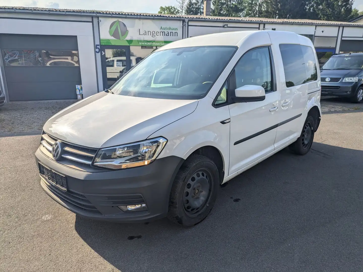 Volkswagen Caddy PKW 2.0 TDI 150PS NAVI APP MFL PDC 5-Sitze Blanco - 1