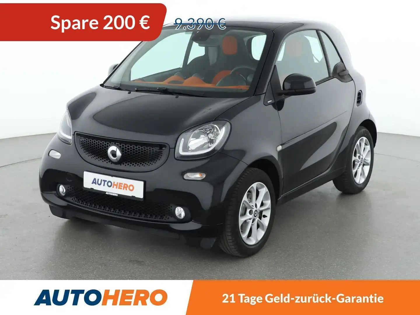 smart forTwo 0.9 Turbo passion *TEMPO*PANO*SHZ*KLIMA* Schwarz - 1