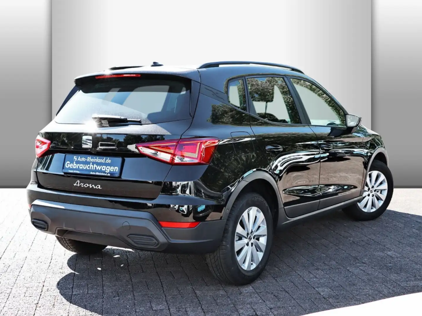 SEAT Arona Style 1.0 TSI DSG VOLL LED/NAVI/PARKLENK. Schwarz - 2