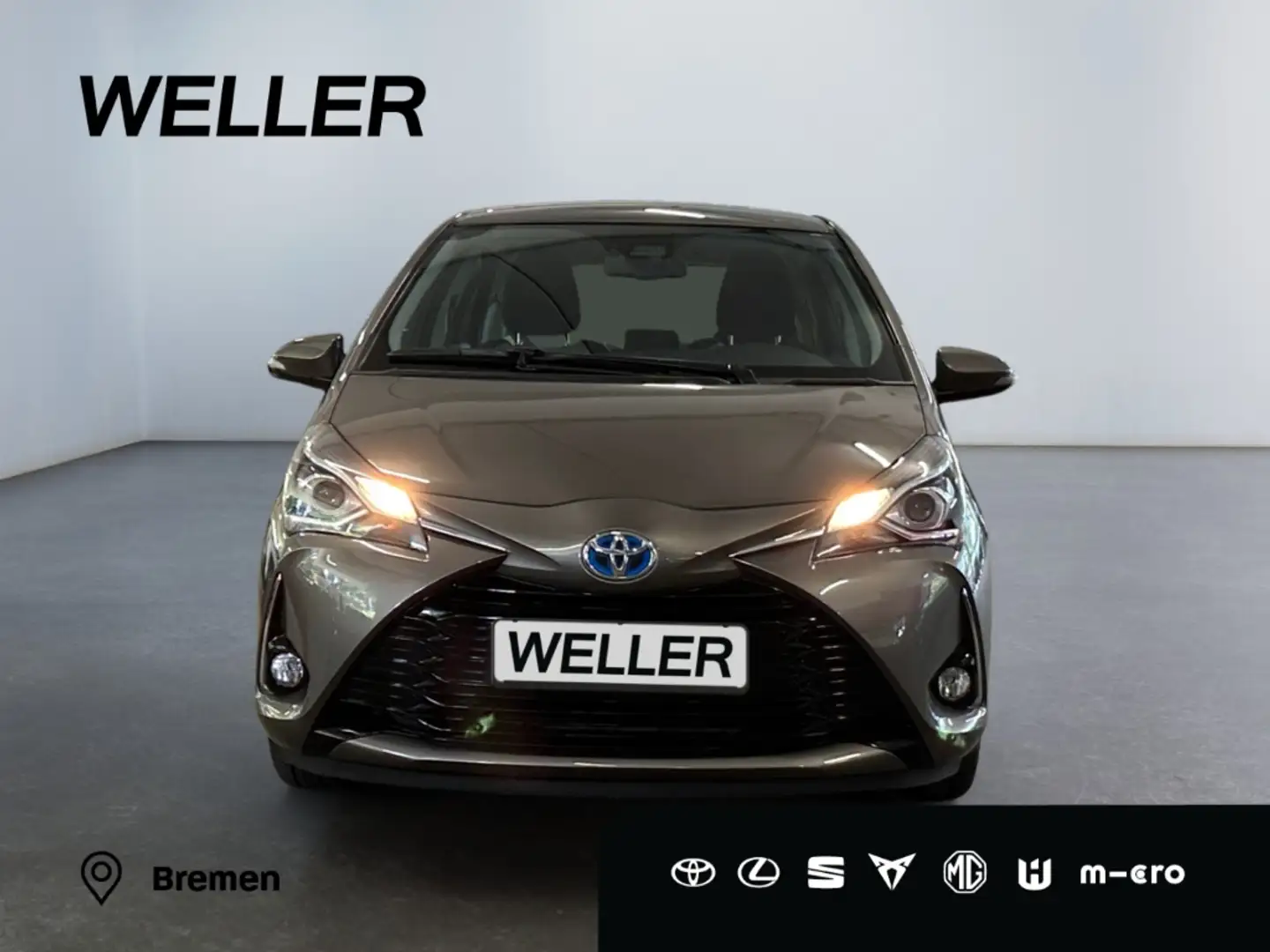 Toyota Yaris Hybrid 1.5 Team D *Kamera*SHZ*SmartKey*BT* Bronze - 2