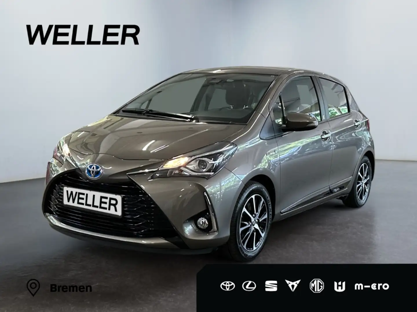 Toyota Yaris Hybrid 1.5 Team D *Kamera*SHZ*SmartKey*BT* Bronze - 1