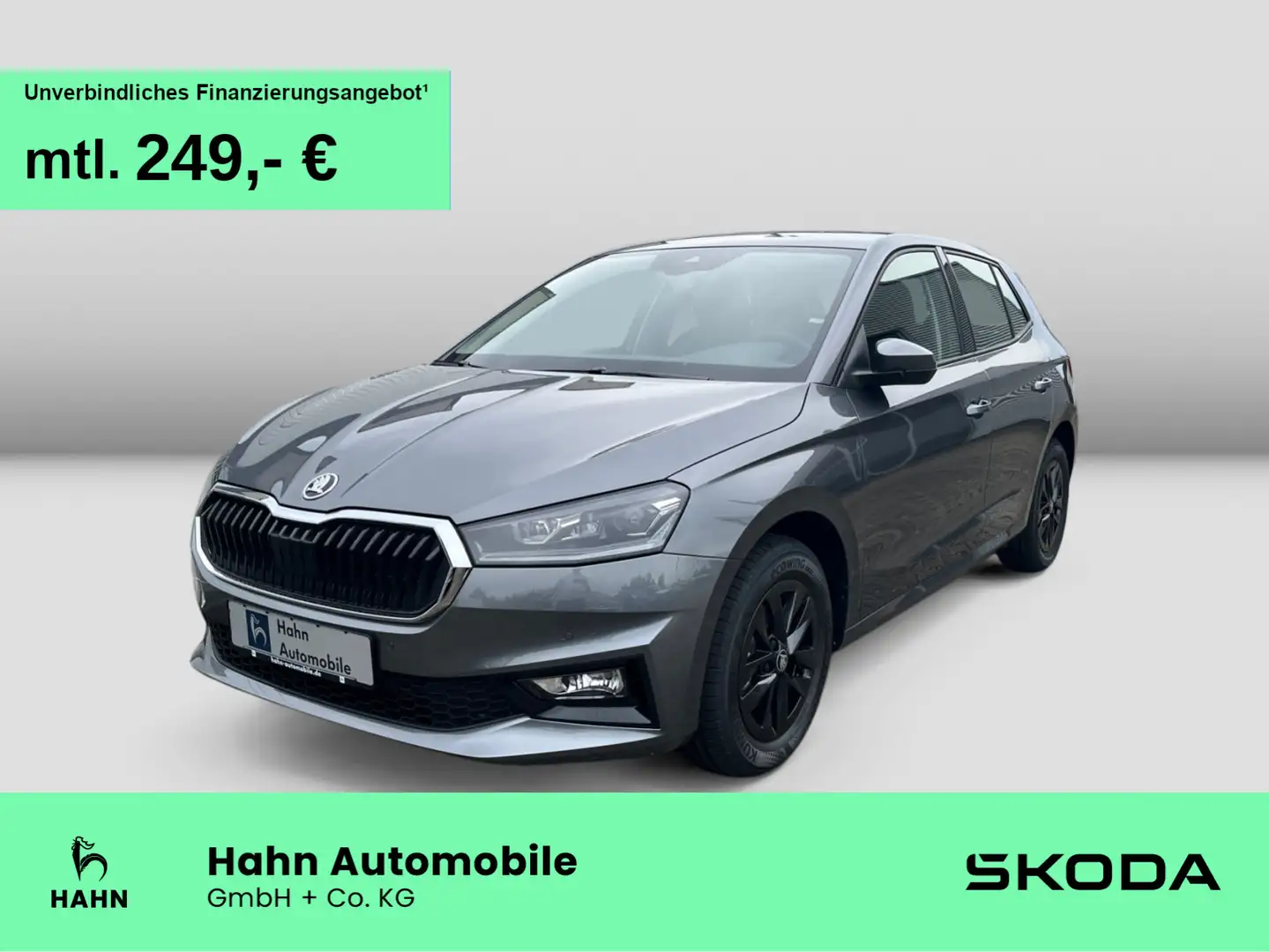 Skoda Fabia Selection 1,0 TSI DSG Infotainment Winter Grau - 1