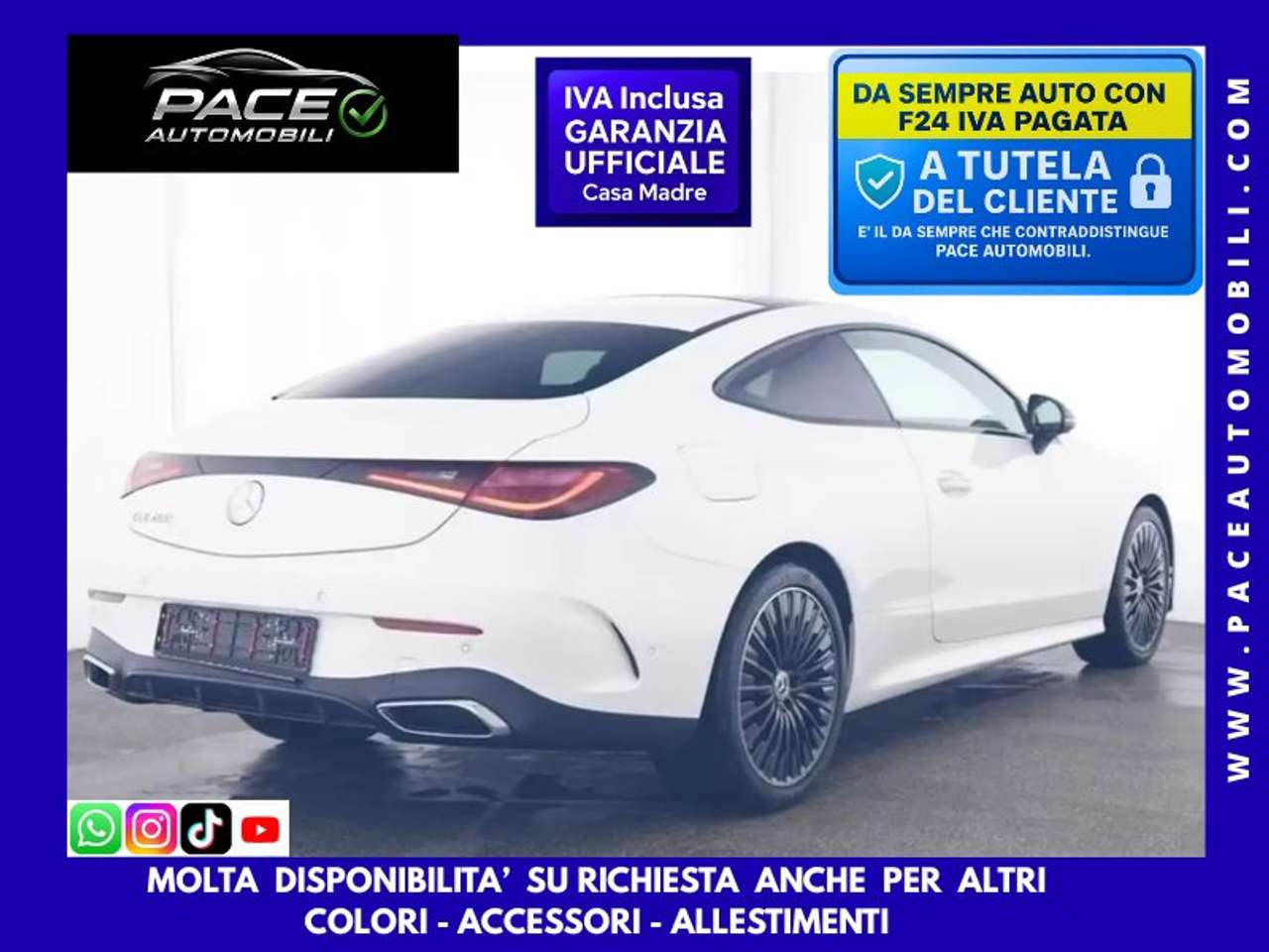 Mercedes-Benz CLE 200 i COUPE AMG PREMIUM NIGHT PACK NAVI 19" TETTO