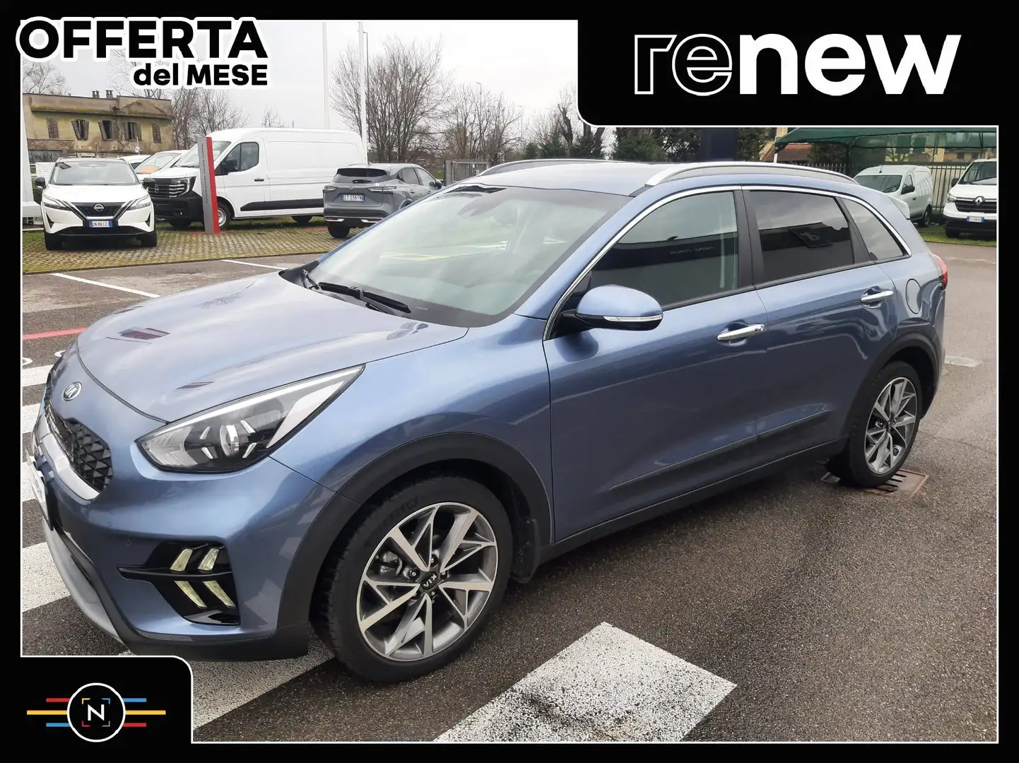 Kia Niro Niro 1.6 gdi hev Style s/Techno Pack dct Blauw - 2