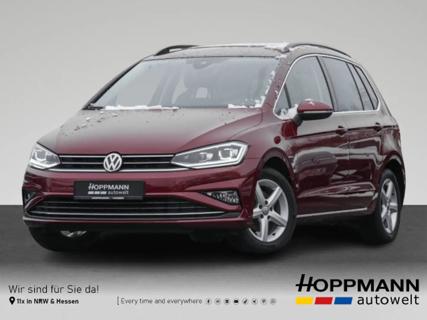 Volkswagen Golf Sportsvan Golf VII Sportsvan 1.5 TSI Highline AHK Kamera N Rouge - 1