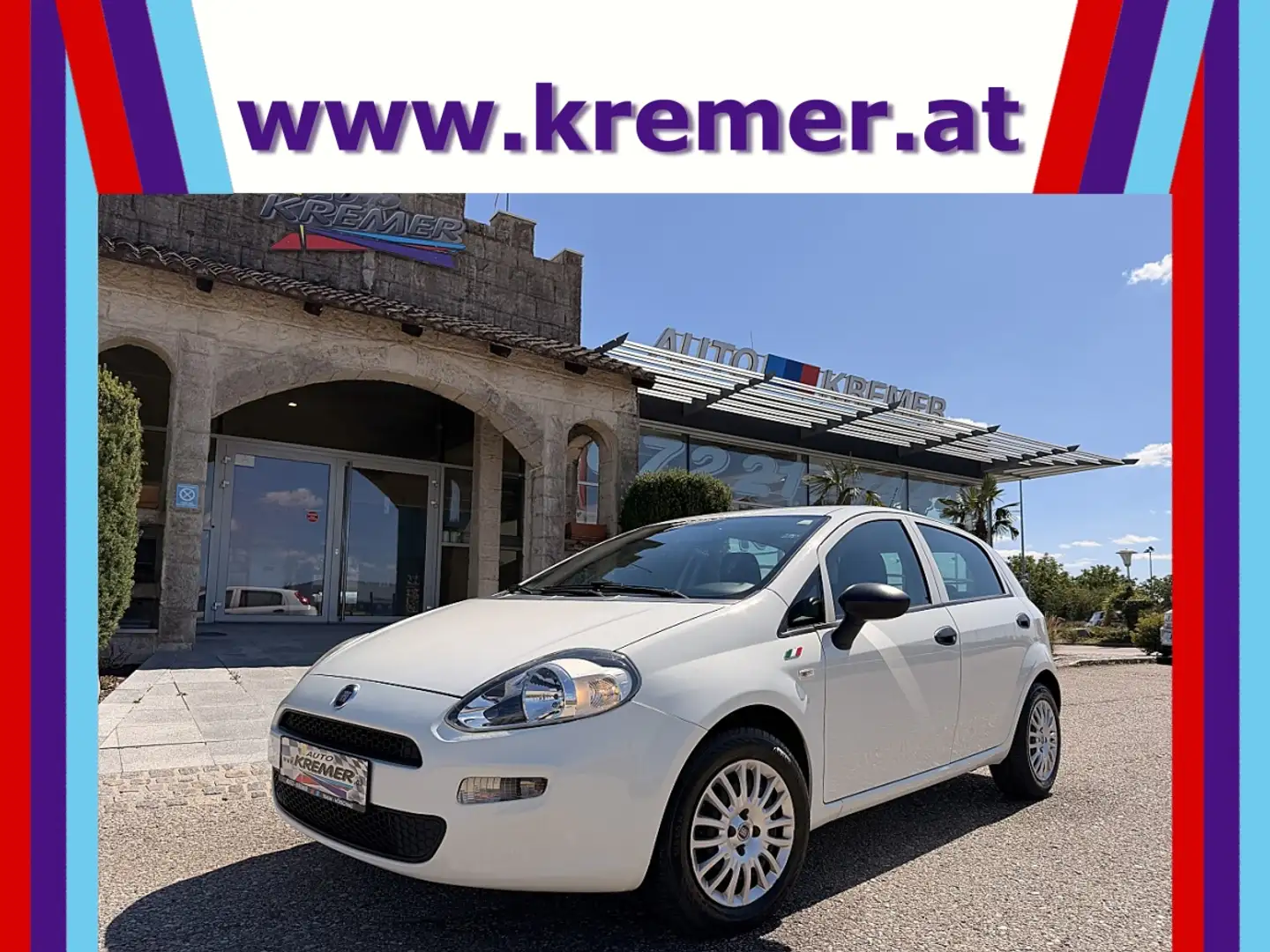 Fiat Punto 1,2 69 Nuova Collezione *1.BESITZ* / *KLIMA* Weiß - 1