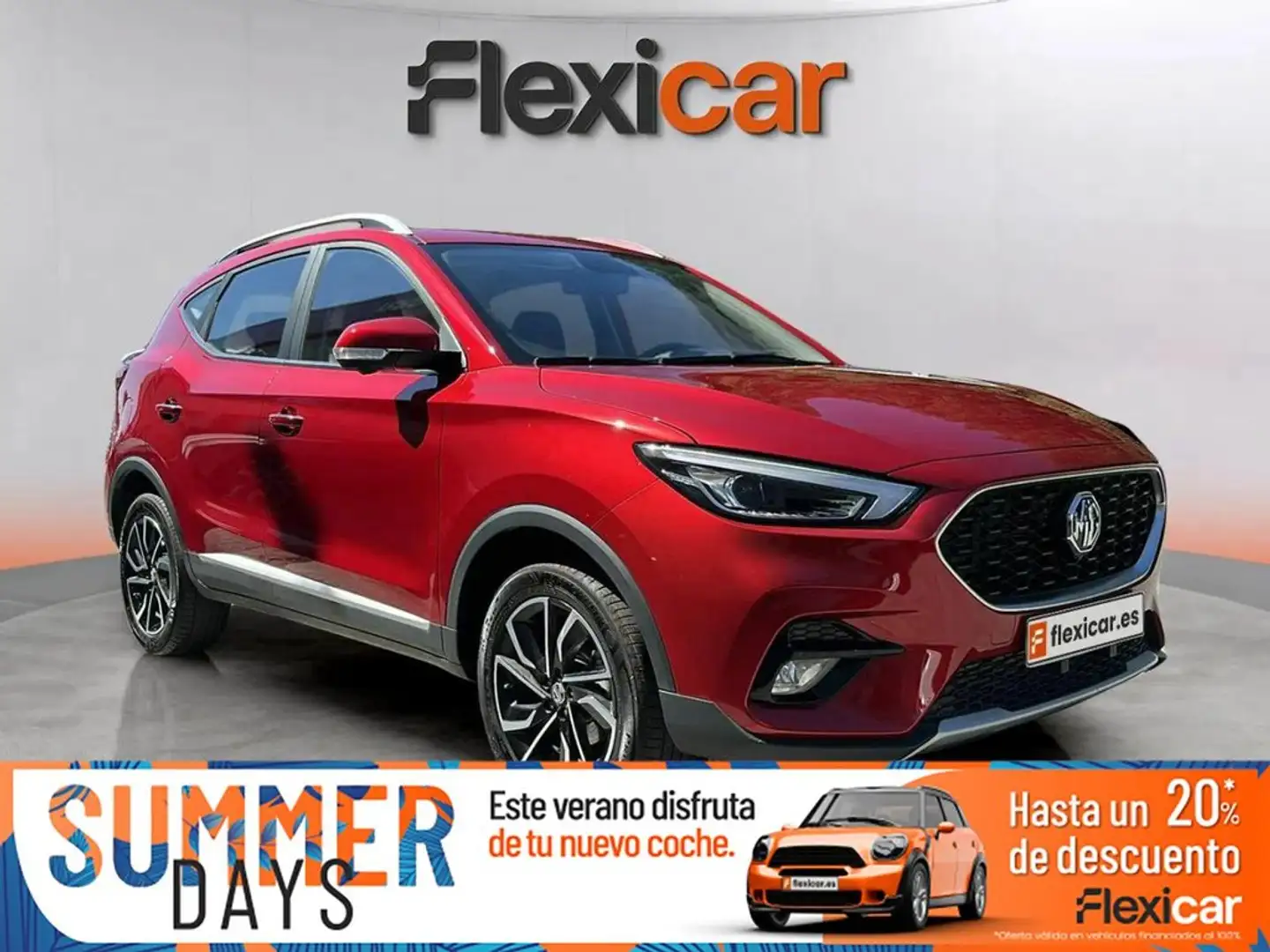 MG ZS 1.0T Luxury Auto Rouge - 1